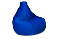 Бескаркасное кресло Мешок Груша XL 5002421 Ткань Фьюжн синяя
