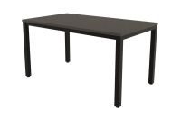 Стол обеденный Lanch 21LANCH.003 New graphit/Черный металл