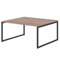Стол 2-х местный XTEN-Q, 160х140, Дуб Сонома/Антрацит Стол 2-х местный XTEN-Q, 160х140, Дуб Сонома/Антрацит