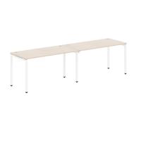 Стол 2-х местный XWST 2870 Бук Тиара/Белый 2800х700х750 XTEN-S Стол 2-х местный XWST 2870 Бук Тиара/Белый 2800х700х750 XTEN-S