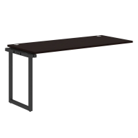 Стол промежуточный XTEN-Q, 160х140, Легно темный/Антрацит Стол промежуточный XTEN-Q, 160х140, Легно темный/Антрацит