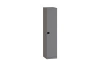 Шкаф для раздевалки металлический узкий Riva Metal RM.GBO-52 Серый