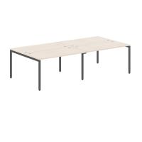 Стол 4-х местный XWST 2814 Бук Тиара/Антрацит 2800х1406х750 XTEN-S