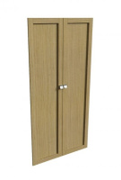 Наполнение для шкафа (двери и вешалка) Lion L-25552 светлый дуб