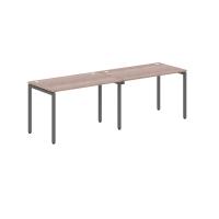 Стол 2-х местный XWST 2470 Дуб Сонома/Антрацит 2400х700х750 XTEN-S