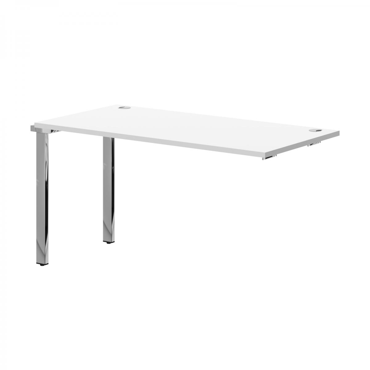 Стол промежуточный XIGST 1470.1 Белый/Нержавеющая сталь 1400х700х750 XTEN GLOSS