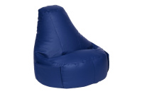 Бескаркасное кресло Комфорт 500262 Экокожа синяя
