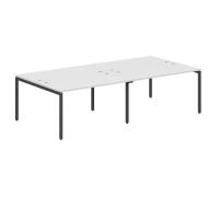 Стол 4-х местный XWST 2814 Белый/Антрацит 2800х1406х750 XTEN-S