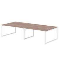 Стол 4-х местный XTEN-Q, 320х140, Дуб Сонома/Белый Стол 4-х местный XTEN-Q, 320х140, Дуб Сонома/Белый