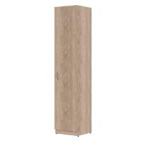 Шкаф колонка с глухой дверью SR-5U.1(R) Дуб Сонома светлый 386х375х1815 SIMPLE