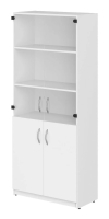 Шкаф комбинированный SIMPLE, белый