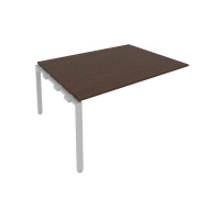 Стол приставной для стола переговоров Metal System Style БП.ППРГ-4 дуб наварра