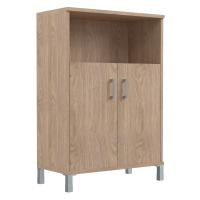 Шкаф средний с глухими малыми дверьми B 420.2 Дуб Девон 900х450х1286 BORN Шкаф средний с глухими малыми дверьми B 420.2 Дуб Девон 900х450х1286 BORN