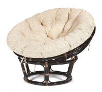 Кресло PAPASAN с подушкой, аntique brown