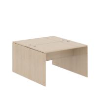 Стол 2-х местный W2ST 127 Бук Тиара 1200х1406х750 WAVE