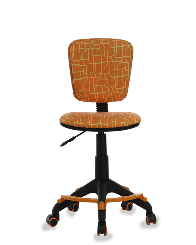 Кресло детское Бюрократ CH-204-F/GIRAFFE подставка для ног оранжевый жираф
