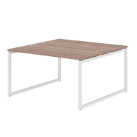 Стол 2-х местный XTEN-Q, 140х140, Дуб Сонома/Белый Стол 2-х местный XTEN-Q, 140х140, Дуб Сонома/Белый