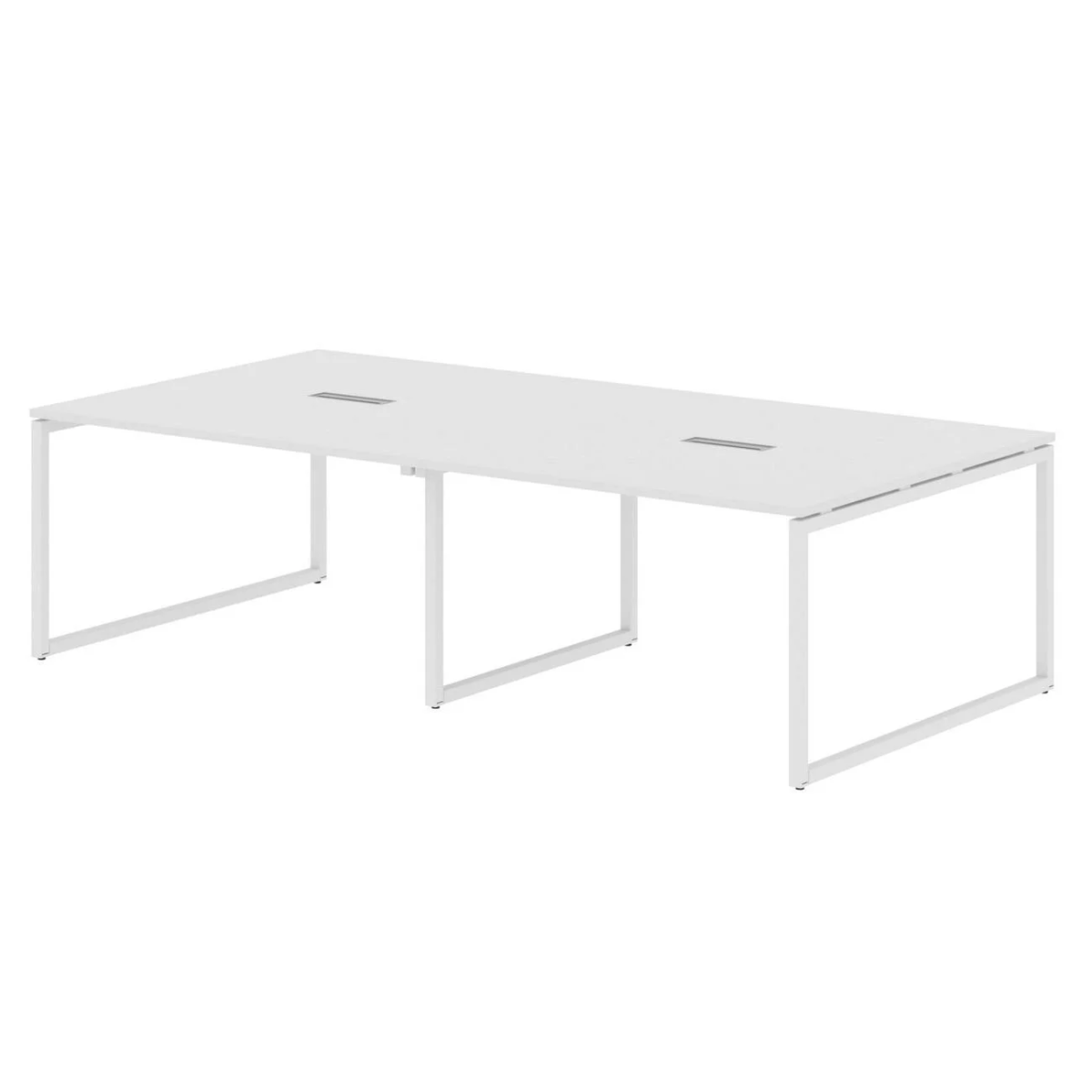 Конференц стол XTEN-Q, 272х140, Белый/Белый