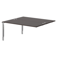 Стол промежуточный XTEN GLOSS 160х140, Легно темный/Нержавеющая сталь Стол промежуточный XTEN GLOSS 160х140, Легно темный/Нержавеющая сталь