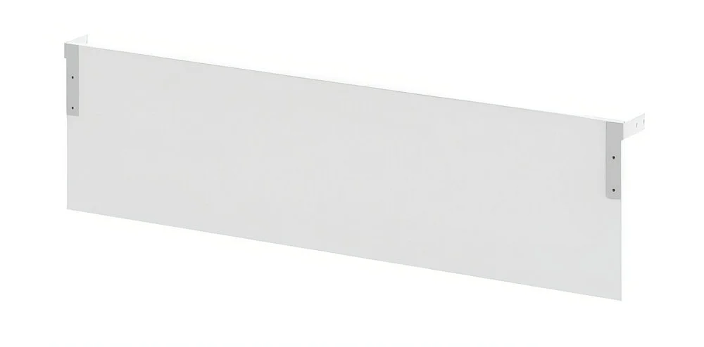 Передняя панель XTEN-S 130x35, белый/алюминий