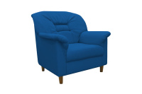 Мягкое кресло Етси ets-k Экокожа Экотекс 3019 (синяя)