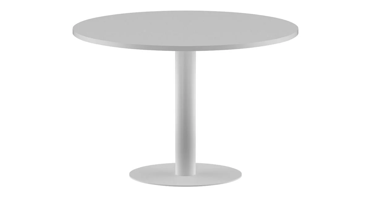 Конференц стол ПРГ-100 Белый/Белый D1000