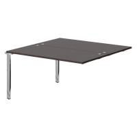 Стол промежуточный XTEN GLOSS 140х140, Легно темный/Нержавеющая сталь Стол промежуточный XTEN GLOSS 140х140, Легно темный/Нержавеющая сталь