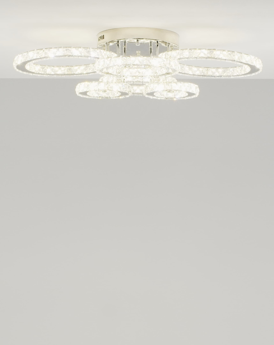 Светодиодная потолочная люстра Moderli V1592-CL Luna LED*54W