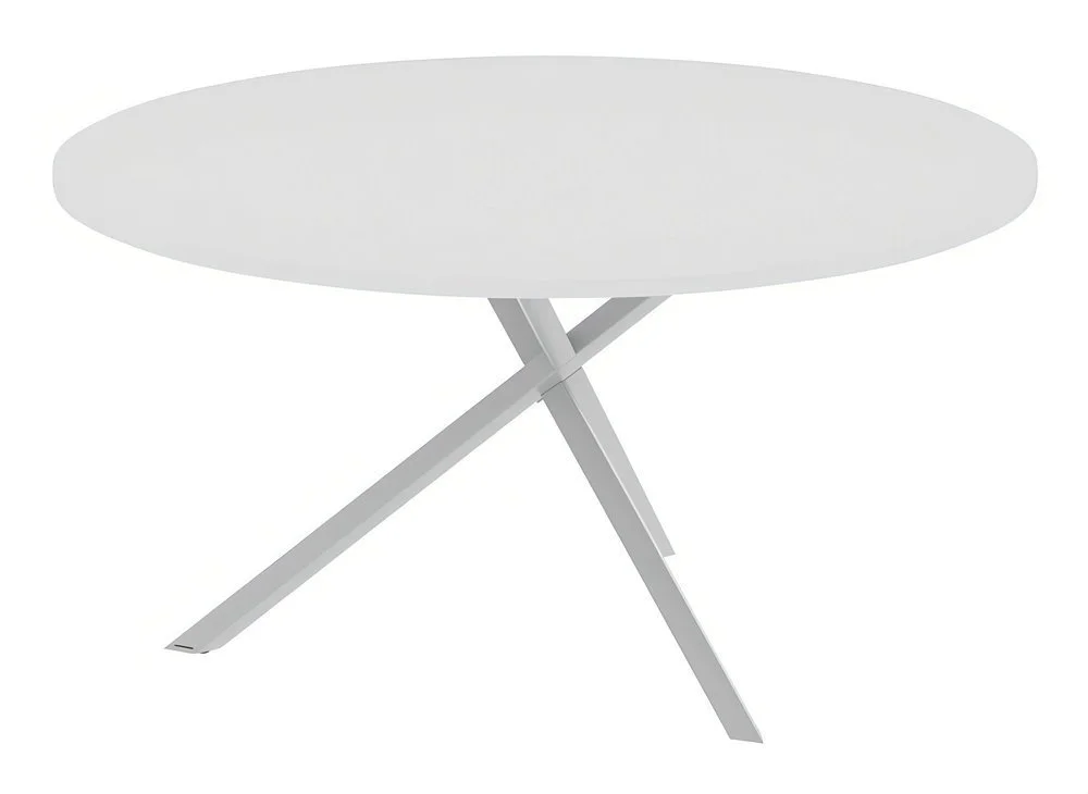 Стол для переговоров XTEN-S 120x120, белый/алюминий