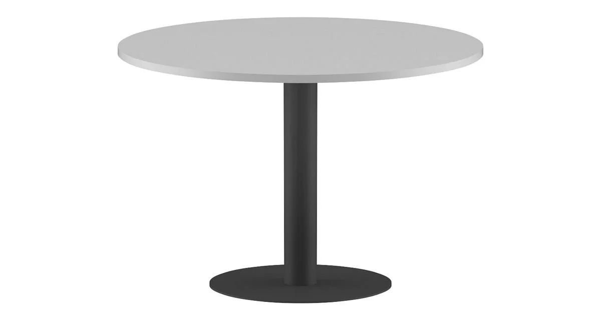 Конференц стол ПРГ-100 Белый/Антрацит D1000