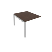 Стол приставной для стола переговоров Metal System Style БП.ППРГ-1 дуб наварра