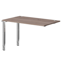 Стол промежуточный XTEN GLOSS 120х70, Дуб Сонома/Нержавеющая сталь Стол промежуточный XTEN GLOSS 120х70, Дуб Сонома/Нержавеющая сталь