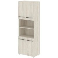 Шкаф с 2-мя комплектами глухих малых дверей LOFTIS, 80х43, Сосна Эдмонт Шкаф с 2-мя комплектами глухих малых дверей LOFTIS, 80х43, Сосна Эдмонт