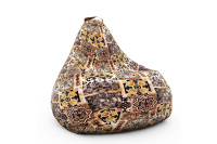 Бескаркасное кресло Мешок Груша 3XL 5003641 Ткань Велюр Сиена Коричневая Бескаркасное кресло Мешок Груша 3XL 5003641 Ткань Велюр Сиена Коричневая