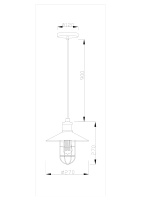 Подвесной светильник Moderli V1382-1P Ride 1*E27*60W