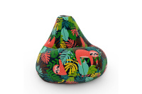 Бескаркасное кресло Мешок Груша 3XL 5005541 Ткань Жаккард Ленни Бескаркасное кресло Мешок Груша 3XL 5005541 Ткань Жаккард Ленни