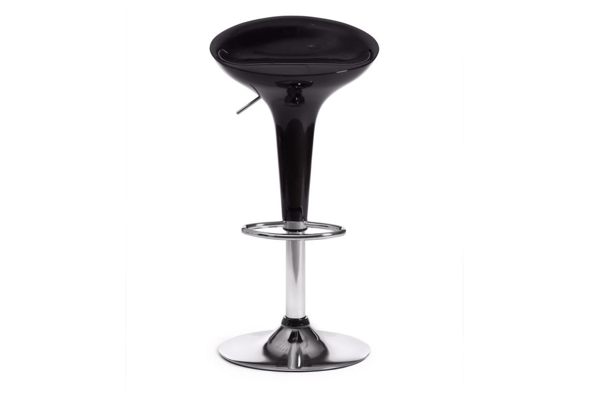 Комплект барных стульев Nail (2 шт.) Пластик черный
