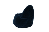 Бескаркасное кресло Мешок Груша XL 5022121 Ткань велюр Cozy Home синий
