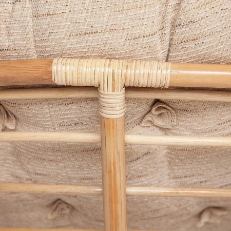 Кресло PAPASAN с подушкой, natural