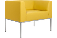 Мягкое кресло M3-1S Экокожа Art-Vision 110 (желтая)