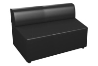 Коллекция мягкой мебели Оптима Экокожа Euroline 9100 (черная)