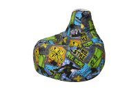 Бескаркасное кресло Мешок Груша L 5034011 Ткань жаккард Freestyle Бескаркасное кресло Мешок Груша L 5034011 Ткань жаккард Freestyle