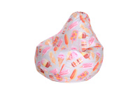 Бескаркасное кресло Мешок Груша XL 5028921 Ткань велюр Sweet Бескаркасное кресло Мешок Груша XL 5028921 Ткань велюр Sweet