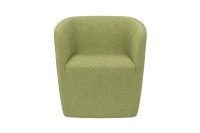 Мягкое кресло Ингрид С-12 Рогожка Kiton 08 (зеленая)