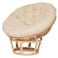 Кресло PAPASAN с подушкой, natural