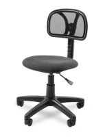 Офисное кресло CHAIRMAN 250, ткань C/сетчатый акрил, черный/серый