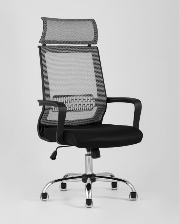 Кресло офисное TopChairs Style серое Кресло офисное TopChairs Style серое