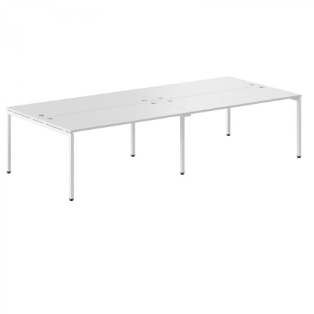 Стол 4-х местный XWST 3214 Белый/Белый 3200х1406х750 XTEN-S