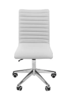 Офисное кресло Bit GTS AL, экокожа, белый/черный
