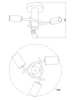 Люстра потолочная Moderli V1160-3C Lumi 3*G9*60W